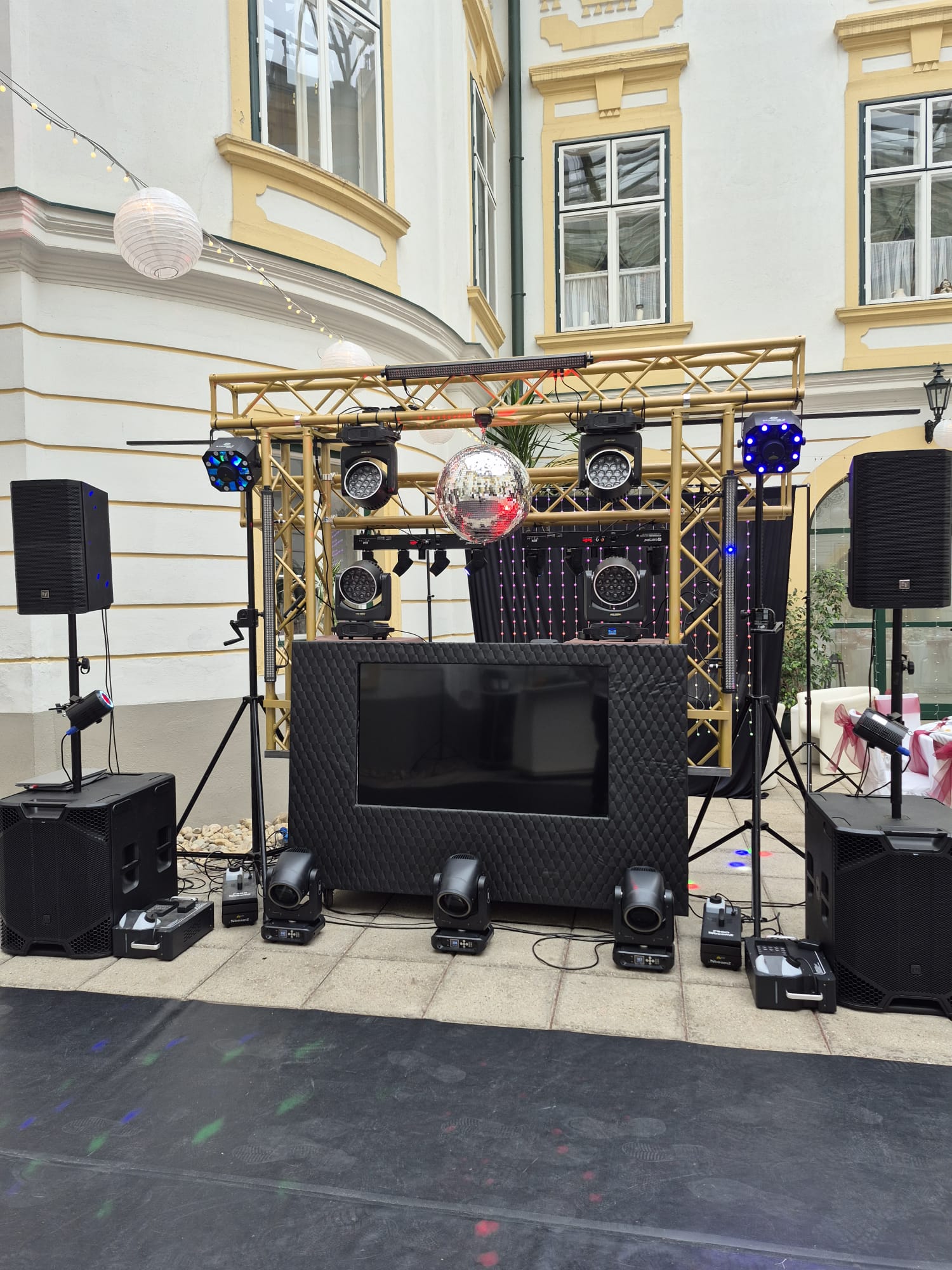 Catering und Service bei einer Hochzeitsfeier